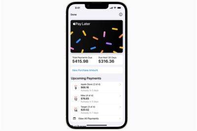 Марк Гурман - В США запустили Apple Pay Later – BNPL-сервис для владельцев iPhone, позволяющий приобрести товар до $1000 с оплатой частями - itc.ua - США - Украина