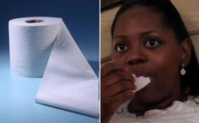 Робить це зі школи: жінка 23 роки їсть туалетний папір щодня. У чому ж секрет?