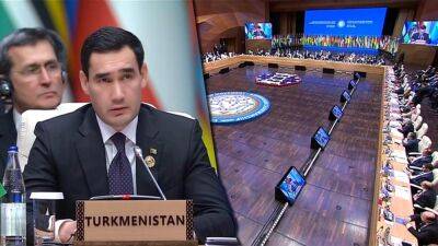 Президент Туркменистана, единственной «свободной от коронавируса» страны, внес предложения по борьбе с COVID-19 на саммите в Баку