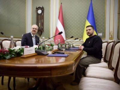 Левитс и Зеленский подписали во Львове совместную декларацию о поддержке Латвией полноправной европейской и евроатлантической интеграции Украины