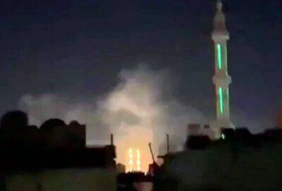 ВВС Израиля нанесли удары по аэропорту Дамаска