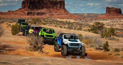 "Пасхальные" внедорожники: Jeep презентовал сразу семь новых моделей (фото)