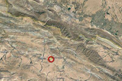 В 60 км от Ашхабада на территории Ирана произошло землетрясение