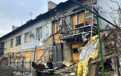 Полиция показала разрушения в Запорожской области