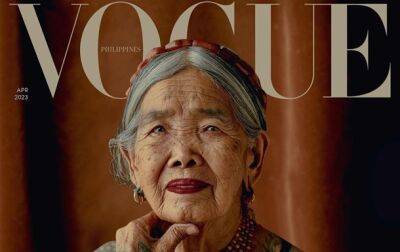 106-летняя тату-мастер украсила обложку Vogue