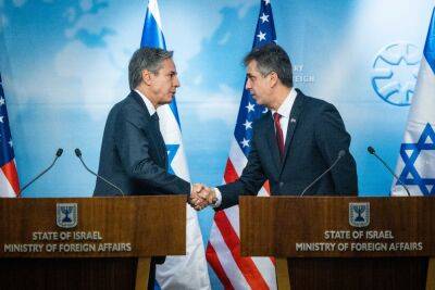 Министр иностранных дел Израиля Энтони Блинкену: «Израиль - маяк демократии и стабильности»