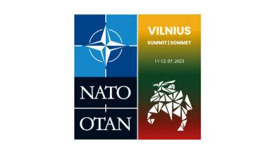 Президент Литвы представил логотип саммита НАТО, который пройдет в Вильнюсе