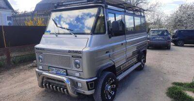 В Украине продают необычный самодельный фургон на 8 мест (фото)