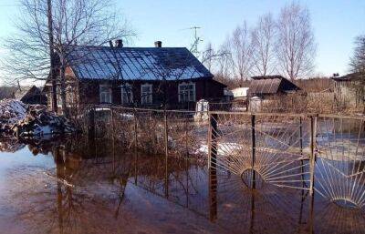 В Тверской области уровень воды в трех реках превышает опасную отметку
