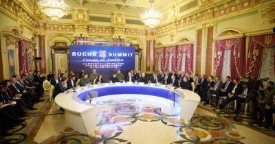 Участники Бучанского саммита подписали декларацию об ответственности РФ за совершенные в Украине военные преступления