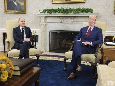 Байден и Шольц встретились в Вашингтоне и обсудили поддержку Украины – CNN