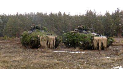 В Литву прибыли 600 военнослужащих и техника из Германии