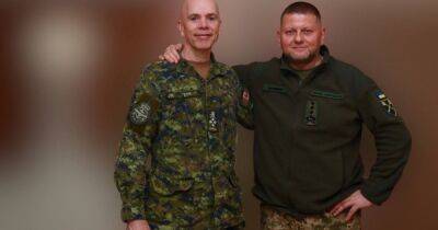 Начальник штаба обороны ВС Канады приехал в Украину: провел встречу с Залужным