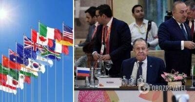 Саммит G-20 в Индии – участники встречи разразились смехом на заявление Лаврова, что Россия пытается закончить войну в Украине.