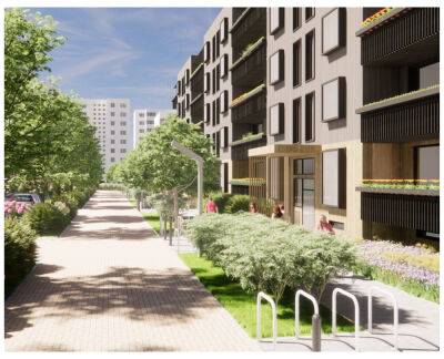 У Каунаса есть план: город будет комплексно благоустривать кварталы многоквартирных домов советской постройки