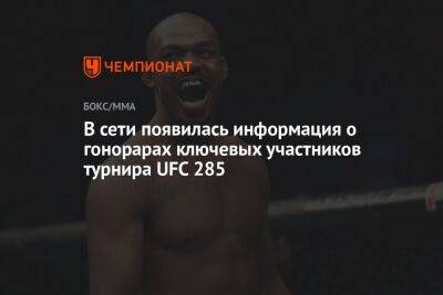 В сети появилась информация о гонорарах Джона Джонса и Валентины Шевченко после UFC 285
