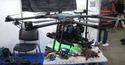 Украинские инженеры создали дроны и боевых роботов для ВСУ: сбрасывают бомбы и мины (видео)