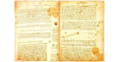 Планеты, звезды, реки и человек. Идеи и теории, записанные гениальным Леонардо да Винчи "зеркальным письмом"