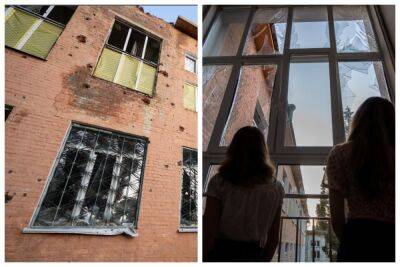 Год назад потерпела сильные разрушения: маленькие украинцы вернулись за парты восстановленной школы