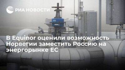В Equinor опровергли возможность Норвегии занять место России на европейском энергорынке