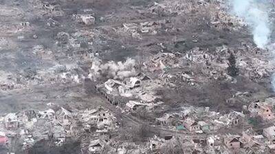Пограничники показали, как уничтожили штурмовиков "Вагнера" в Бахмуте