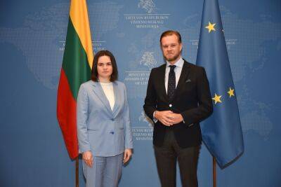 Глава МИД Литвы: фиктивные суды не меняют того, что Тихановская - лидер Беларуси