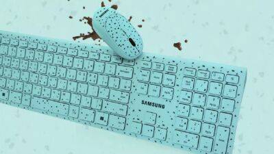 Клавиатура и мышь Samsung Mint Choco в цвете мятного мороженного с шоколадной крошкой – начало новой «сладкой» линейки?