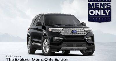 Только для мужчин: Ford представили особую версию кроссовера Explorer (фото)