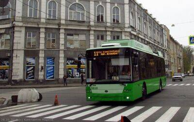 В четверг один троллейбус в Харькове изменит маршрут, второй — не будет ходить