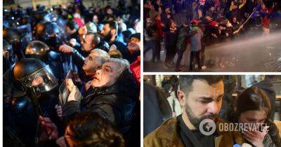 Протесты в Грузии причина – как прошла ночь в Тбилиси – фото, видео и последние новости на 8 марта 2023