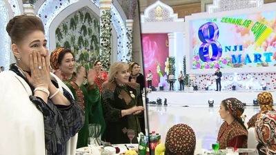 На 8 марта женщинам Туркменистана исполнили балладу на стихи Г.Бердымухамедова
