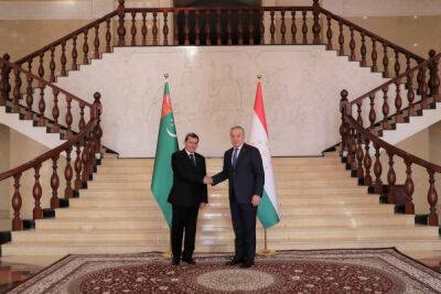 В начале апреля Сердар Бердымухамедов посетит Таджикистан с госвизитом