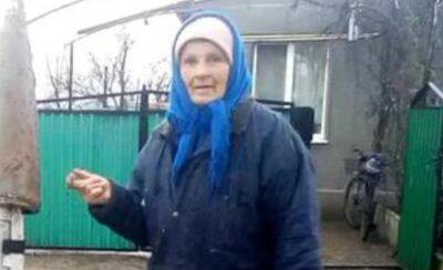 "Думали, что нас победите?": смелая бабушка поразила украинцев, видео