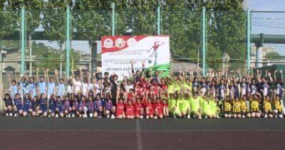 В рамках проекта "Футбол в школе" прошел фестиваль футбола для девушек