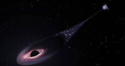 Обнаружена сбежавшая черная дыра, разрывающая Вселенную: на свободу вырвался невидимый монстр (фото)