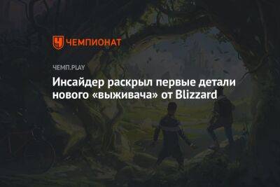 Инсайдер раскрыл первые детали нового «выживача» от Blizzard