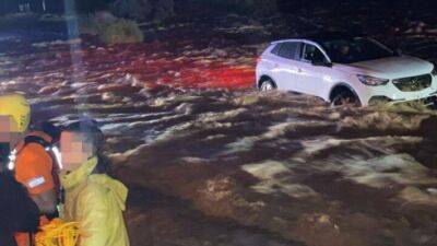 Эйлат в блокаде: из-за наводнений перекрыты выезды из города и крупные шоссе