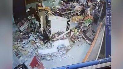 Видео: воры выломали из стены банкомат возле Нетивота