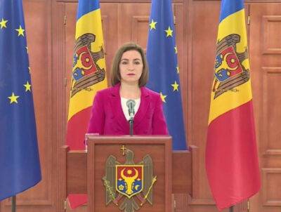 “Хотим строить ЕС у себя дома”: президент Молдовы Санду призвала граждан выйти на массовый митинг