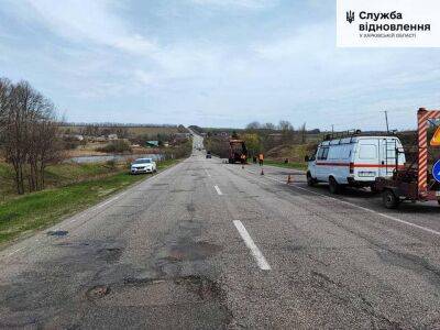 Какие дороги Харьковщины приводили в порядок во вторник (фото)