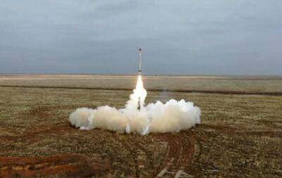 Россия испытала межконтинентальную ракету