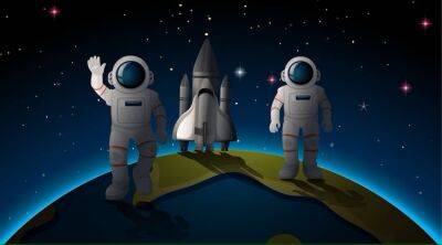 Праздник 12 апреля - поздравления с днем космонавтики в открытках и смс