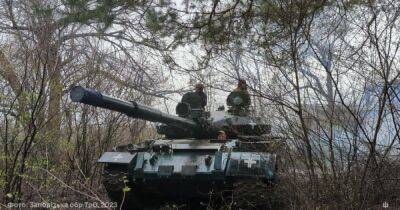 Запорожская бригада теробороны получила на вооружение трофейный Т-62М (фото)