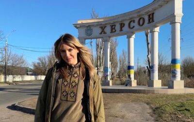 Украинская ведущая показала пыточную в Херсоне