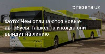 Фото: Чем отличаются новые автобусы Ташкента и когда они выйдут на линию