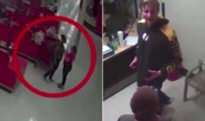 Охранник жестко избил женщину в супермаркете: в причину инцидента трудно поверить