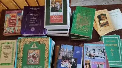 В Хмельницкой области в церкви УПЦ МП нашли литературу о "русской земле и Кирилле"