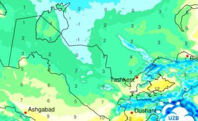 В Узбекистане в понедельник ожидается резкое понижение температуры