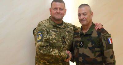 Киев посетил французский генерал: провел переговоры с Залужным