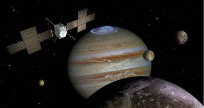 Европа направляет миссию JUICE искать следы жизни на спутниках Юпитера